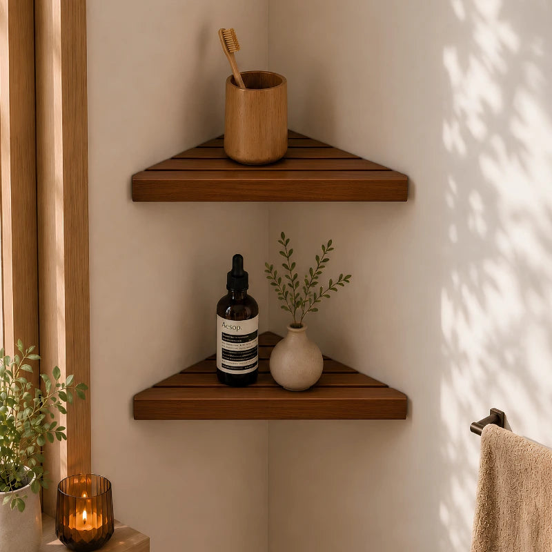 CornerNest™ Wooden Shelf