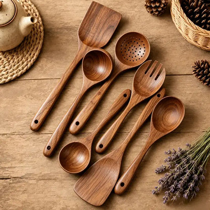 WoodEase™ Cooking Utensil Set