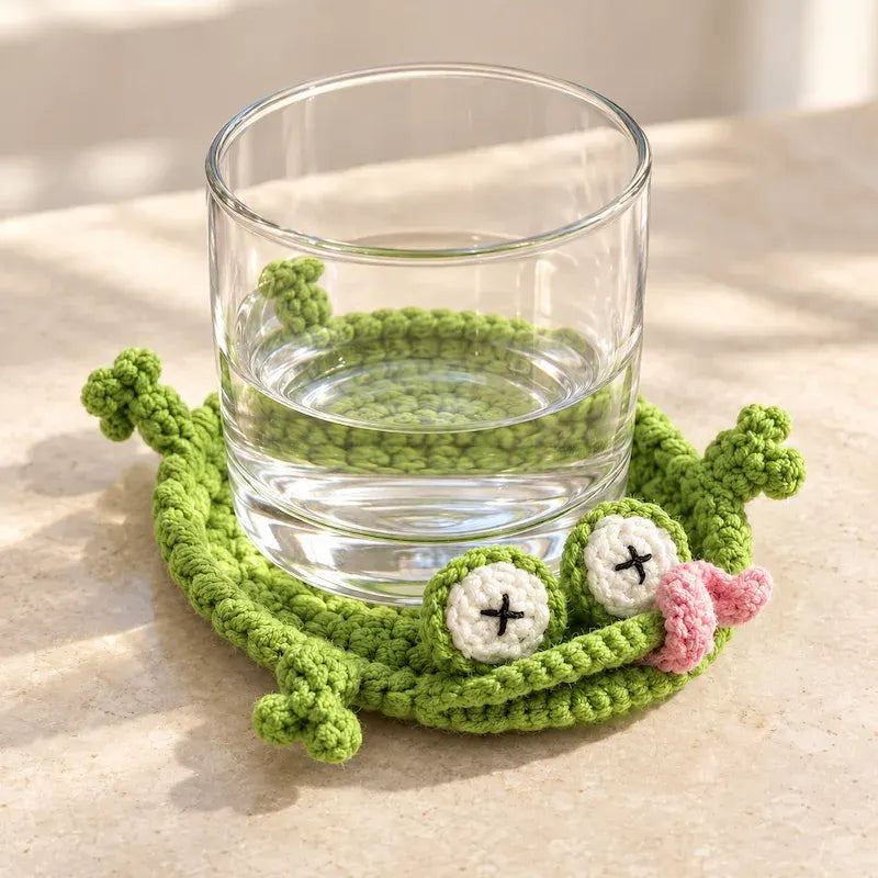 SquishCritters™ Πλεκτό σουβέρ με βελονάκι