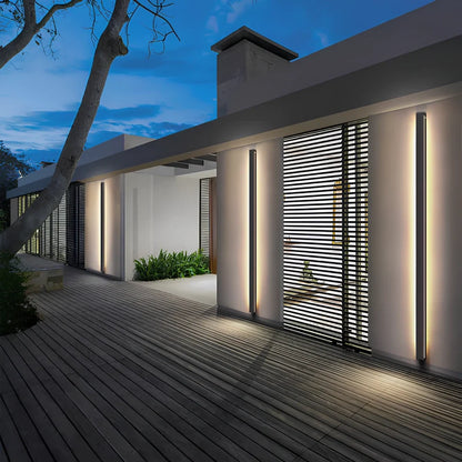 Linear Luxe™ Lampu Dinding Luaran