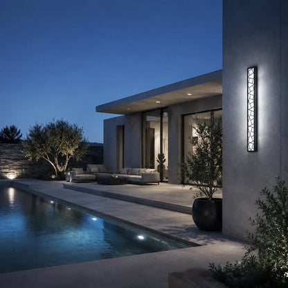 Linear Luxe™ Lampu Dinding Luaran