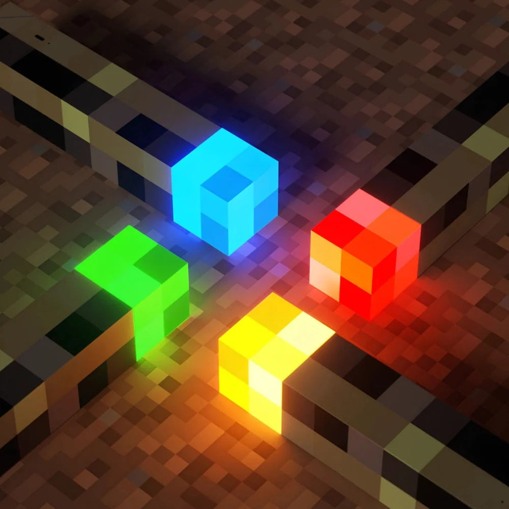 Torcia in stile videogioco retrò