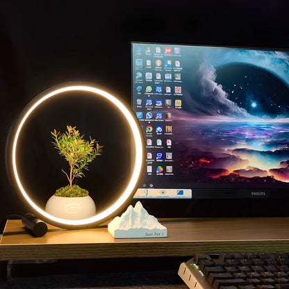 Halo lampa na noční stolek