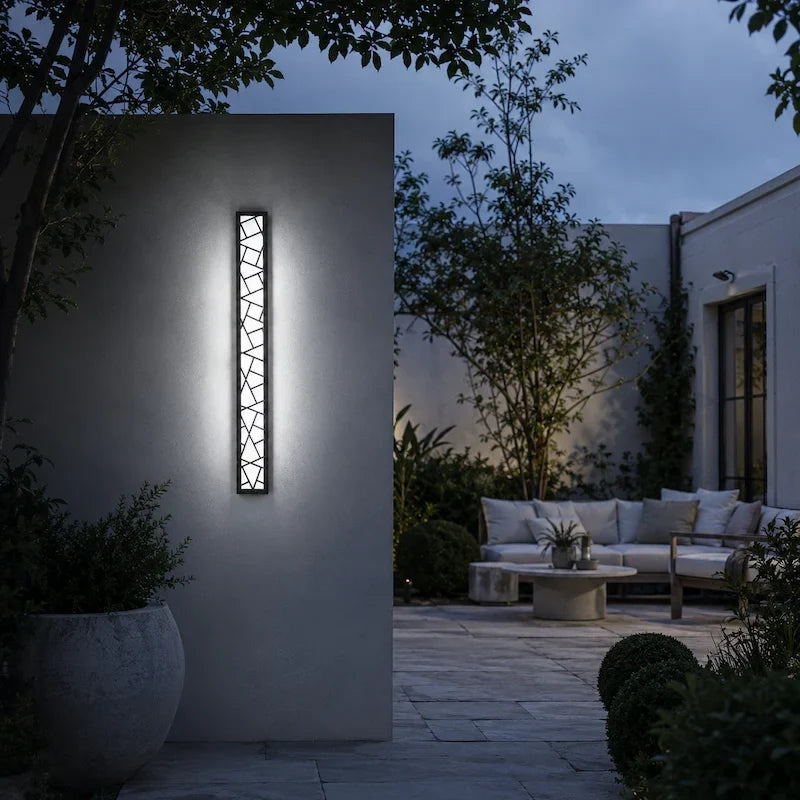 Linear Luxe™ Lampu Dinding Luaran