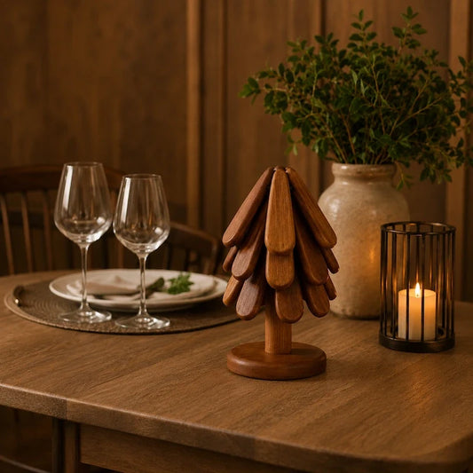 NordTree™ Set di sottopentola in legno