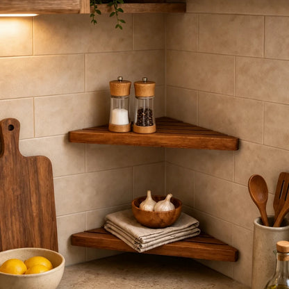 CornerNest™ Wooden Shelf