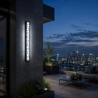 Linear Luxe™ Lampu Dinding Luaran