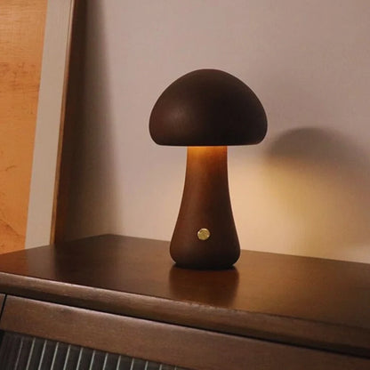 Lumishroom™ Lampada da tavolo in legno