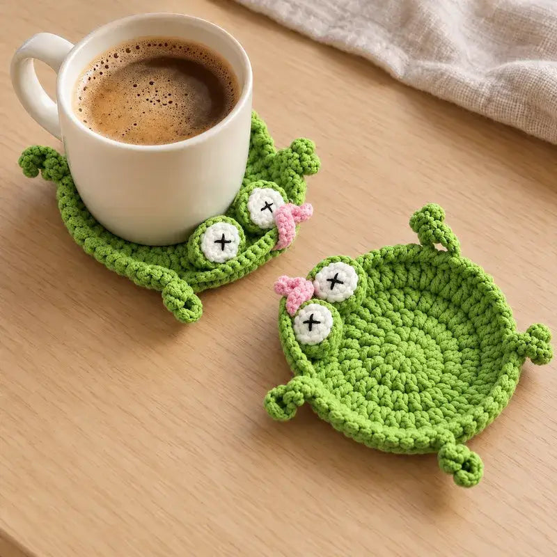 SquishCritters™ Πλεκτό σουβέρ με βελονάκι