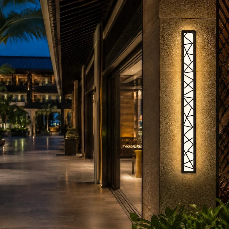 Linear Luxe™ Lampu Dinding Luaran