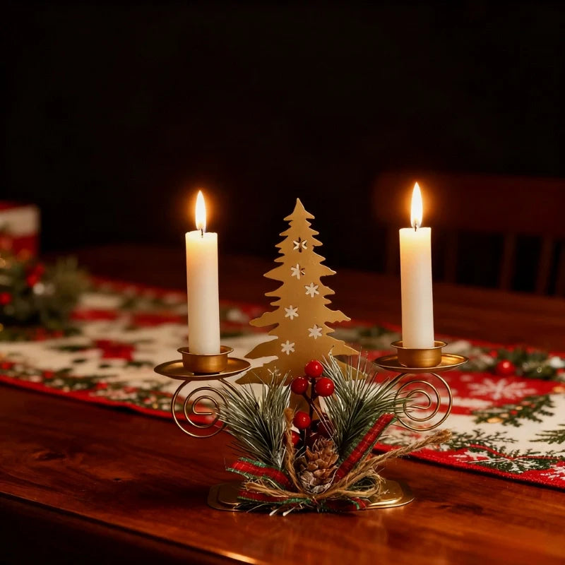 YuleGlow™ Candle Holder