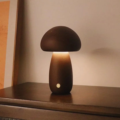 Lumishroom™ Lampada da tavolo in legno
