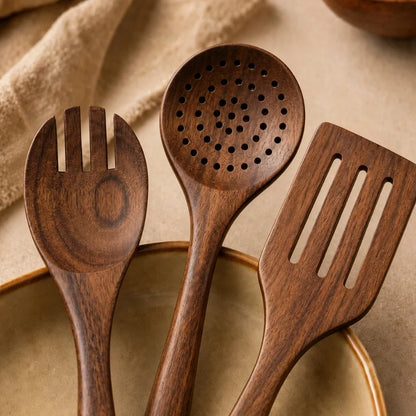 WoodEase™ Cooking Utensil Set