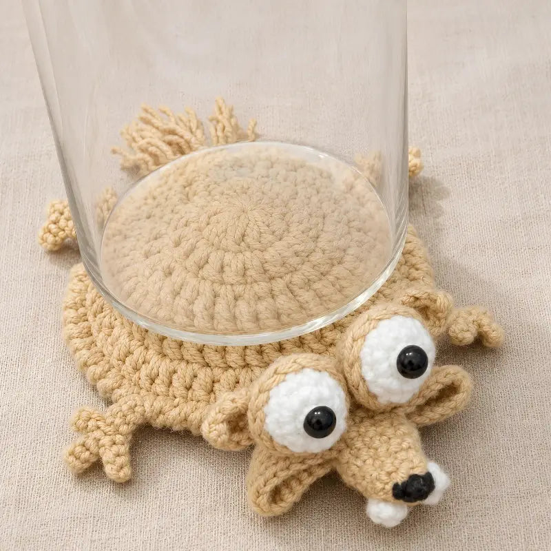 SquishCritters™ Πλεκτό σουβέρ με βελονάκι