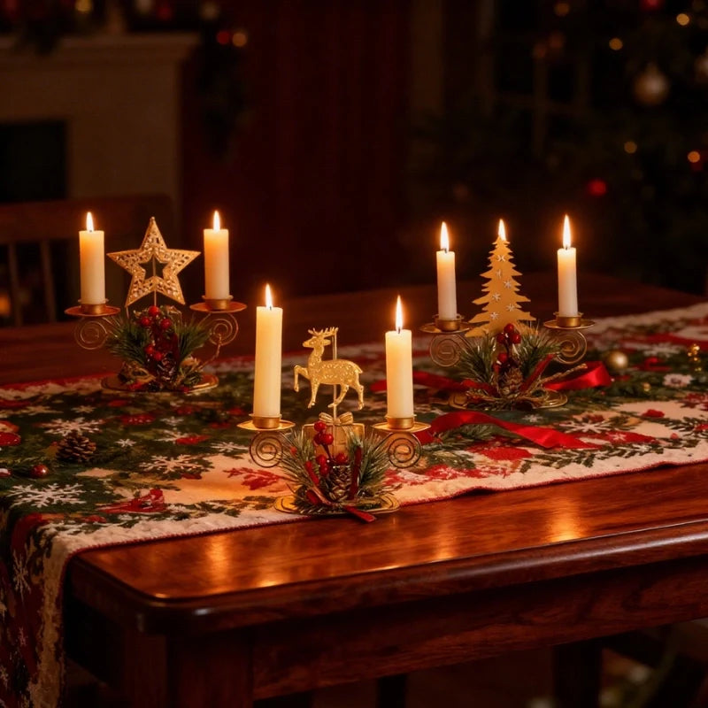 YuleGlow™ Candle Holder