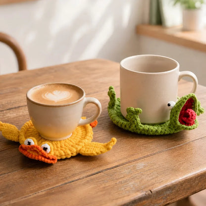 SquishCritters™ Πλεκτό σουβέρ με βελονάκι