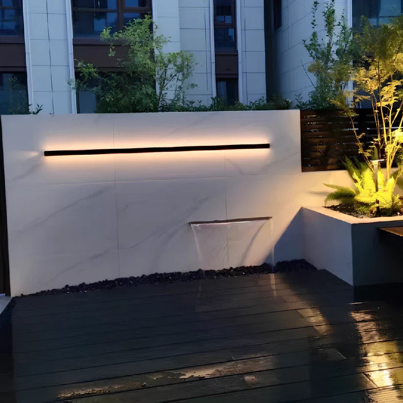 Linear Luxe™ Lampu Dinding Luaran