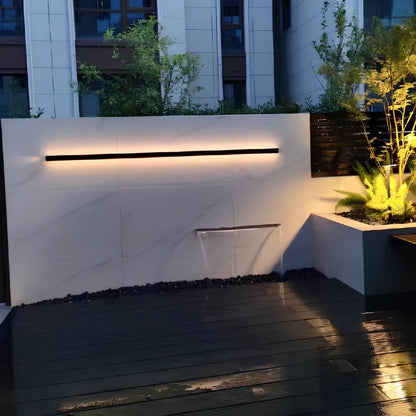 Linear Luxe™ Lampu Dinding Luaran