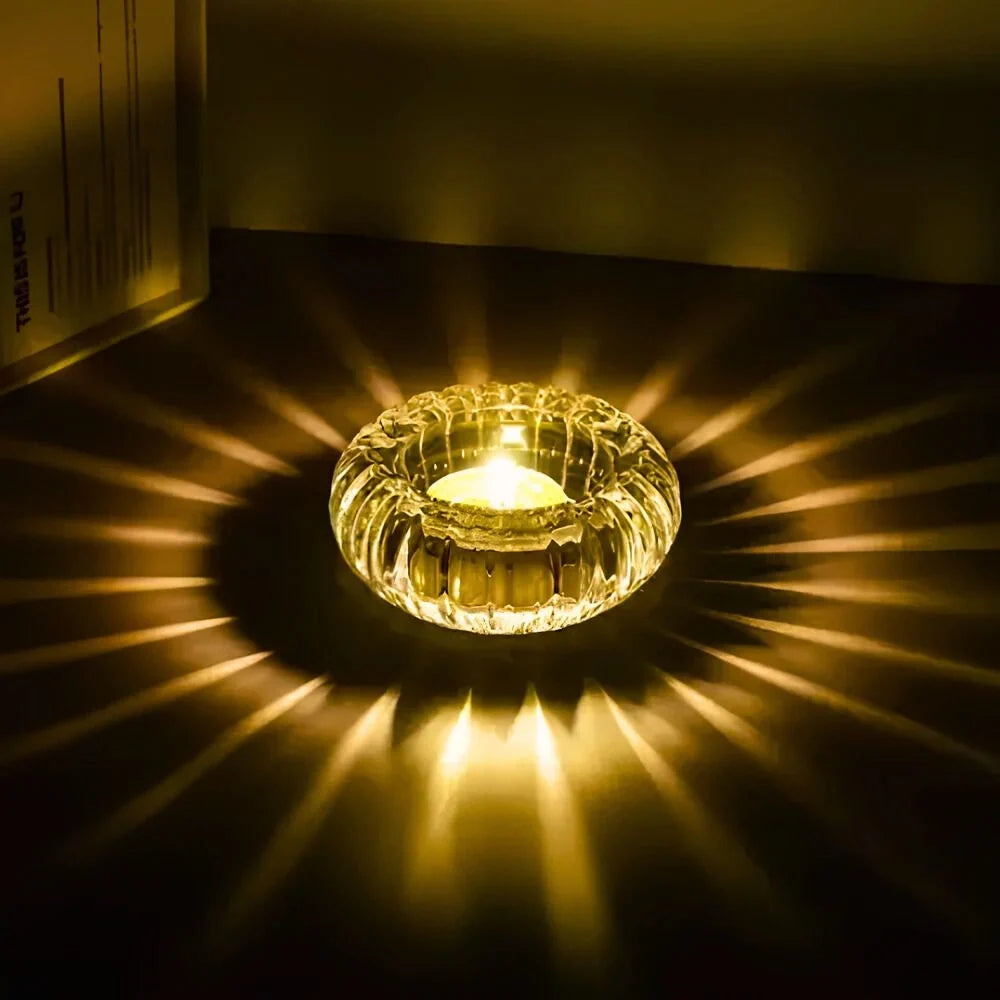 GlowRipple™ gyertyatartó