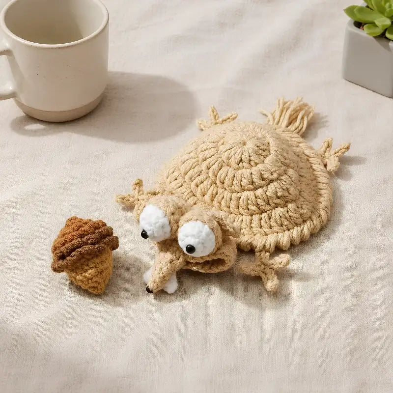 SquishCritters™ Πλεκτό σουβέρ με βελονάκι