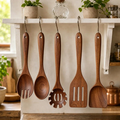 WoodEase™ Cooking Utensil Set