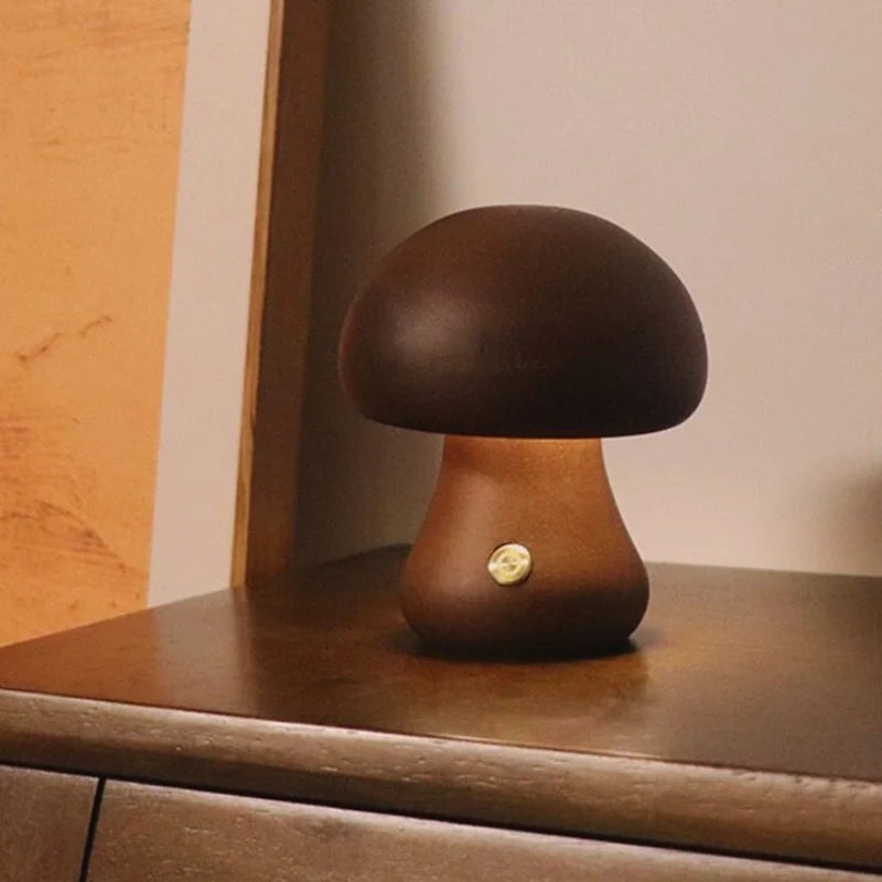 Lumishroom™ Lampada da tavolo in legno
