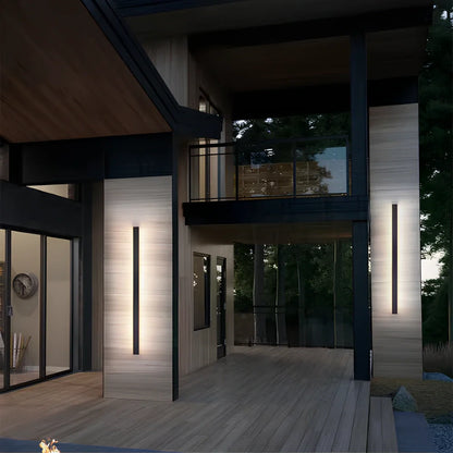 Linear Luxe™ Lampu Dinding Luaran