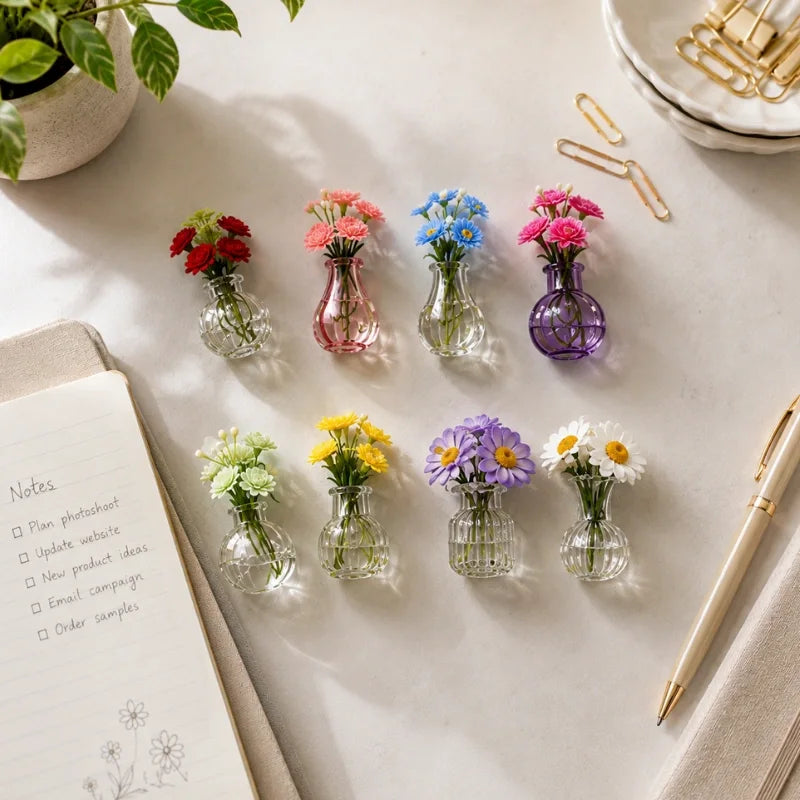BloomNest™ Mini vases magnétiques