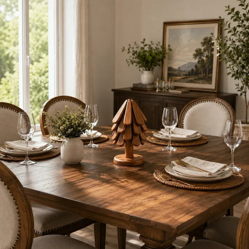 NordTree™ Wooden Trivet Set