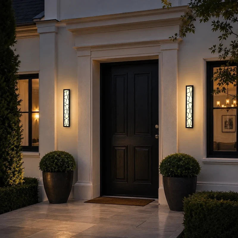Linear Luxe™ Lampu Dinding Luaran