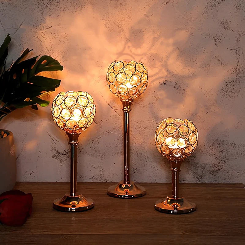 CrystalGlow™ svícen
