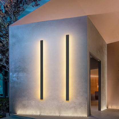 Linear Luxe™ Lampu Dinding Luaran