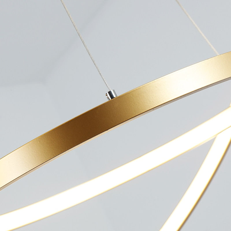 Lampadario ad anello