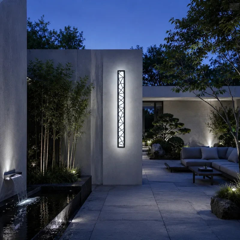 Linear Luxe™ Lampu Dinding Luaran