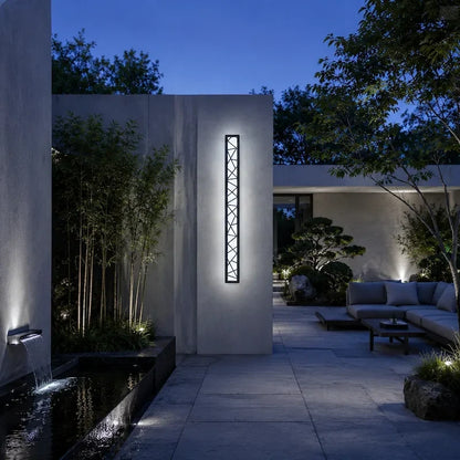 Linear Luxe™ Lampu Dinding Luaran