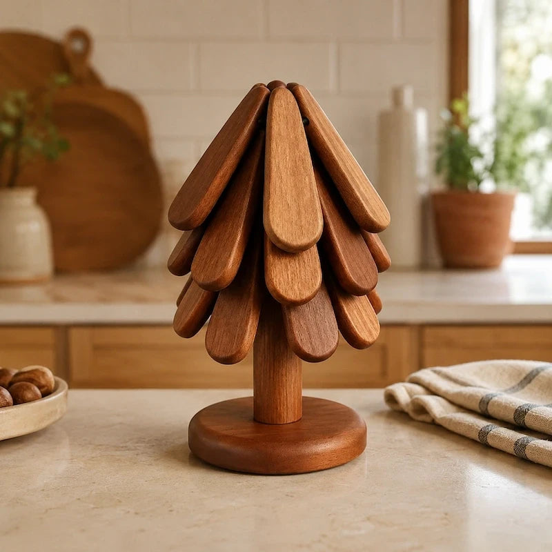 NordTree™ Wooden Trivet Set