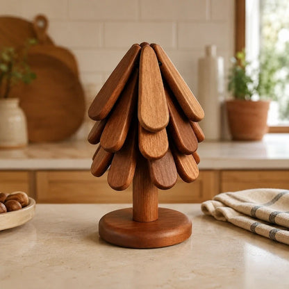 NordTree™ Wooden Trivet Set