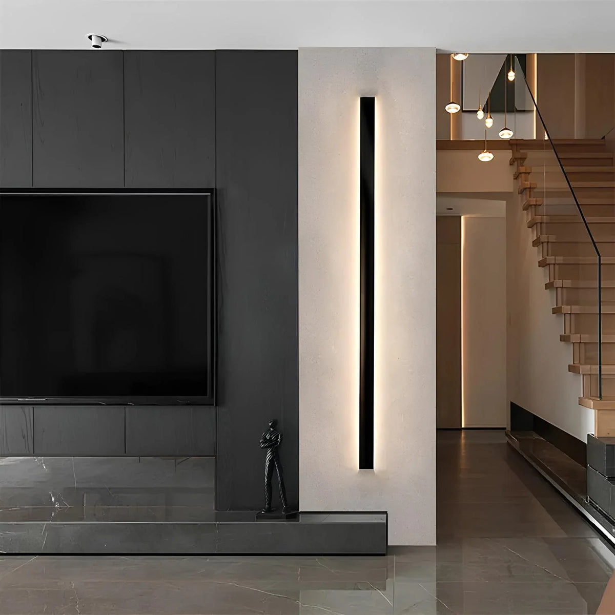Linear Luxe™ Lampu Dinding Luaran