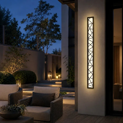 Linear Luxe™ Lampu Dinding Luaran