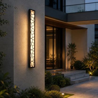 Linear Luxe™ Lampu Dinding Luaran
