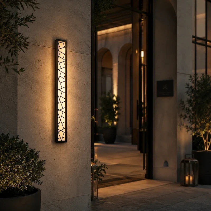 Linear Luxe™ Lampu Dinding Luaran