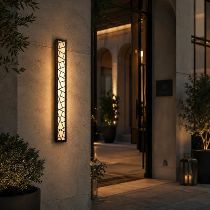 Linear Luxe™ Lampu Dinding Luaran