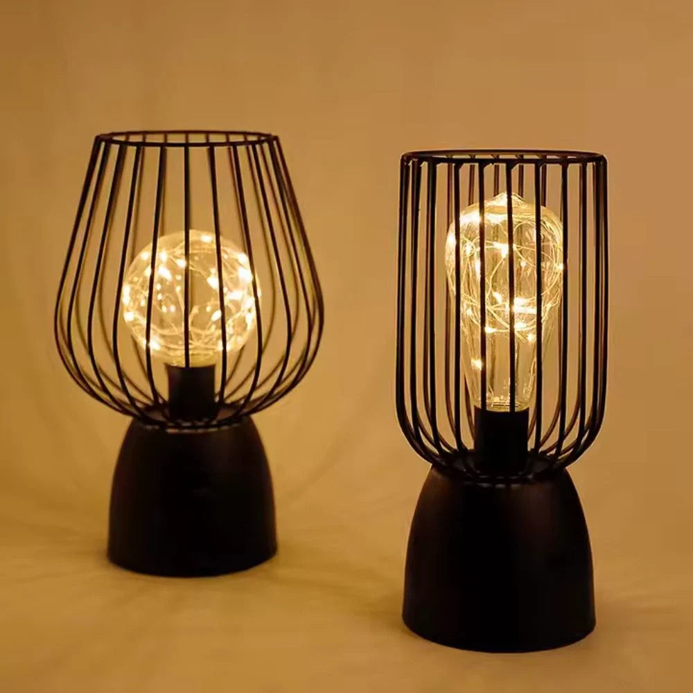 Radiant Iron Lamp