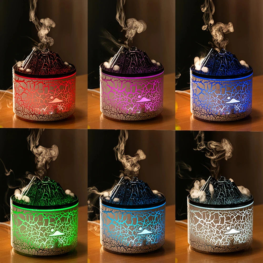 Humidificador vulcão